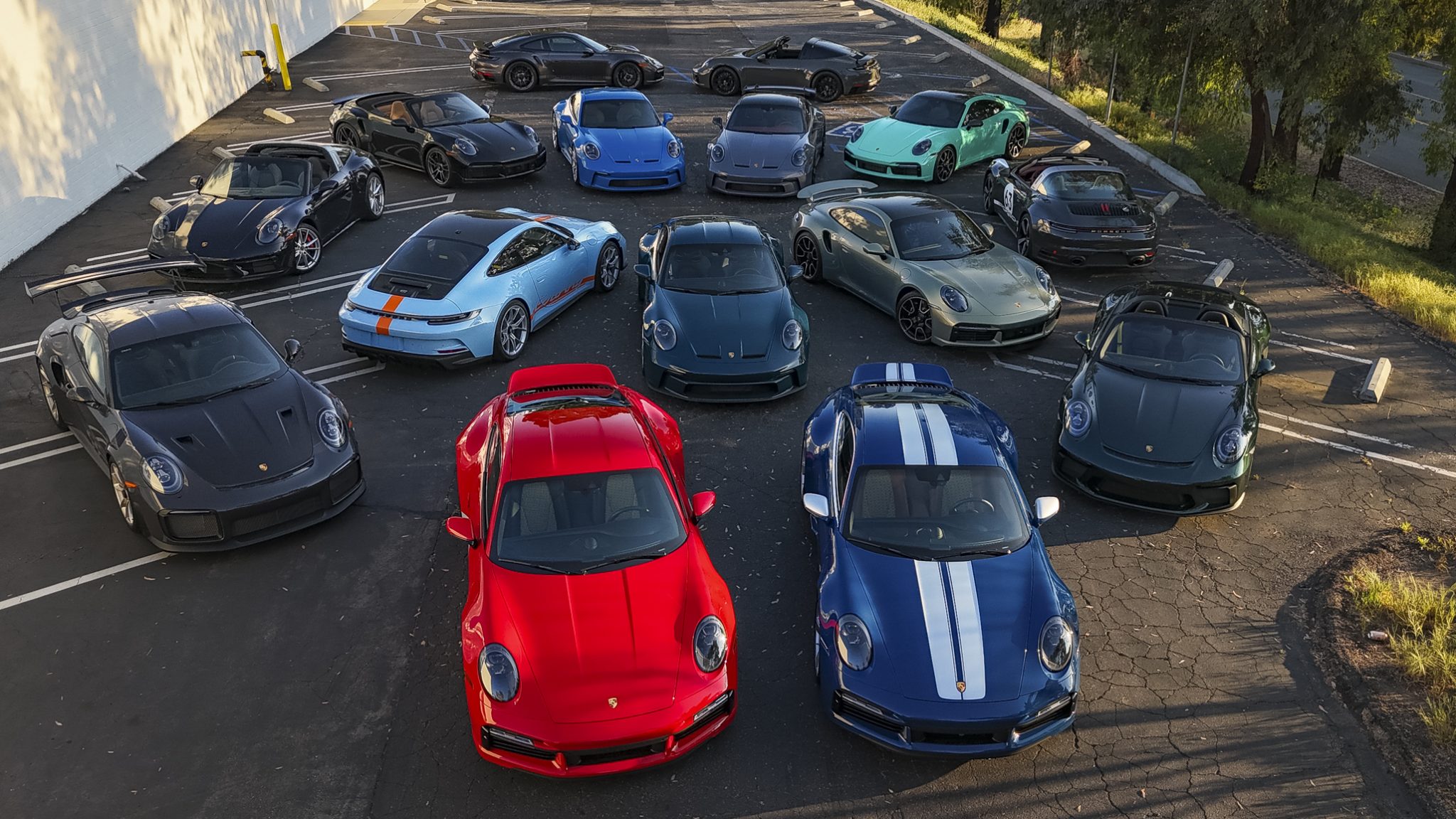 porsche painttosample collection