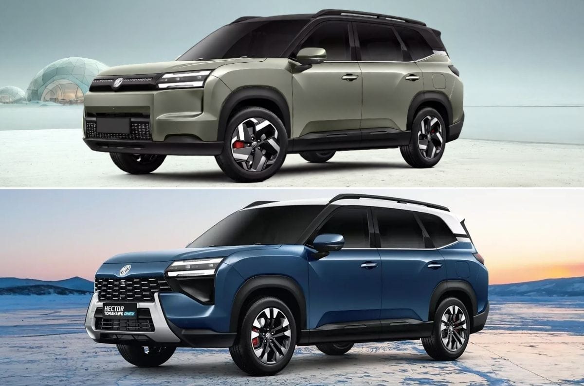 All you need to know about the MG Hector Tomahawk EV and PHEV
