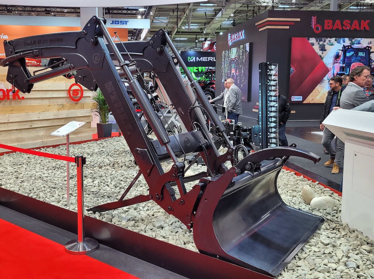 front loader ready
