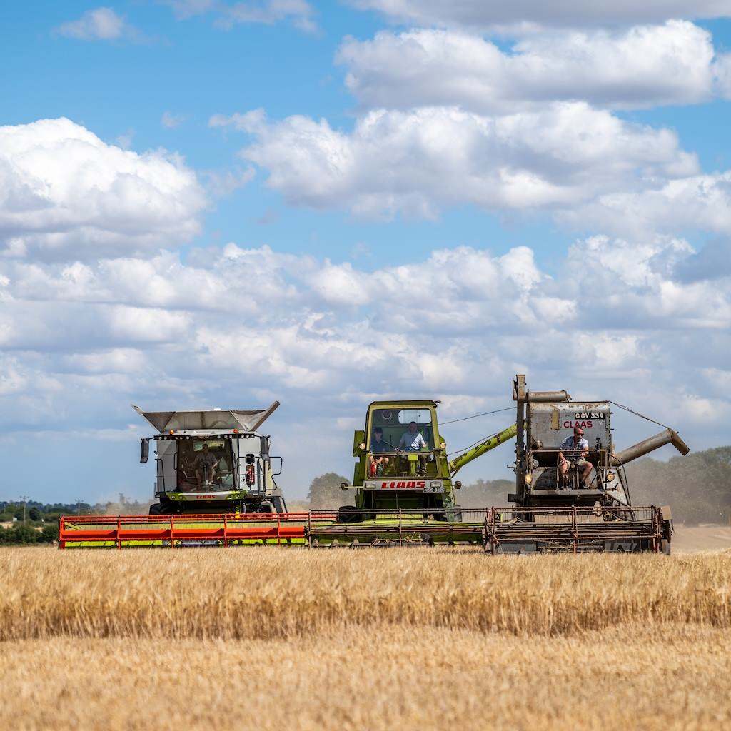 historic 200000th combine