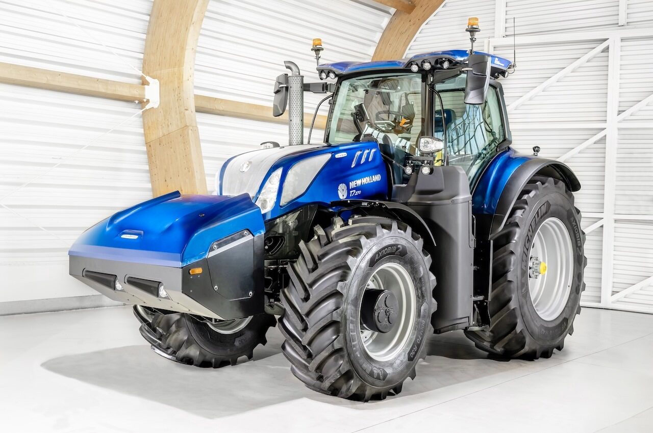 methanepowered tractor now