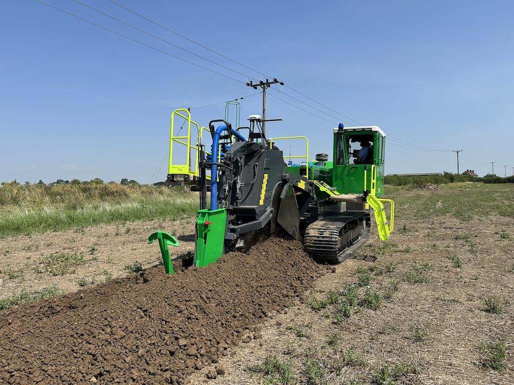 drainage machine improvements