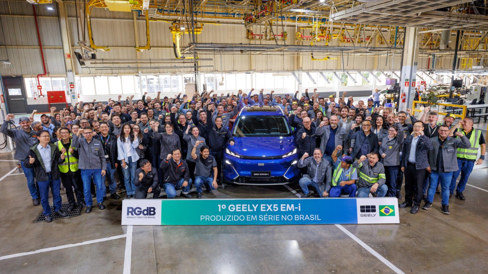 geely starts ex5