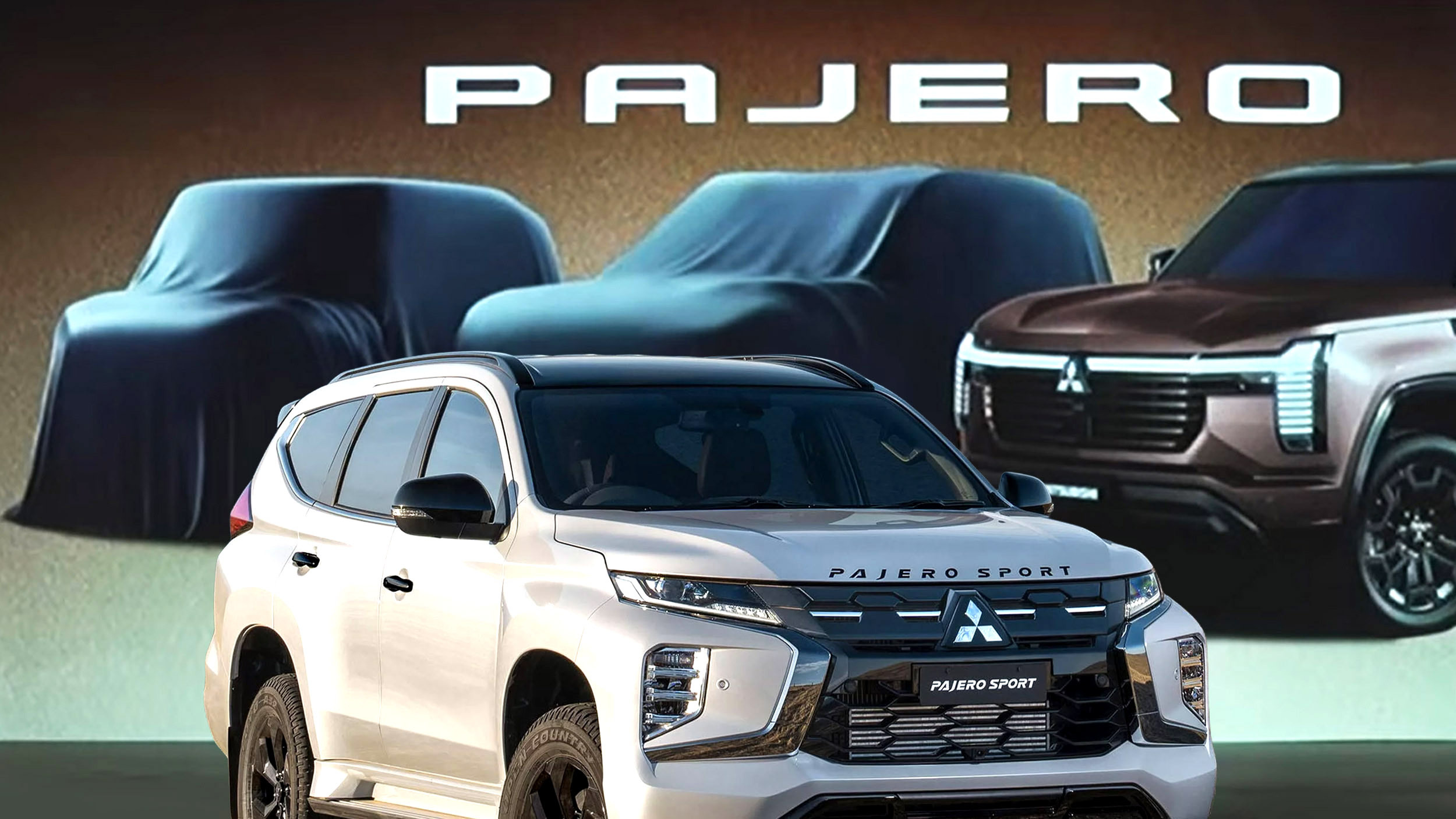 mitsubishi turning pajero