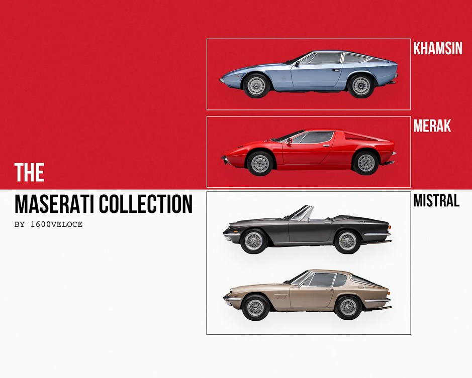 maserati collection 1600veloce