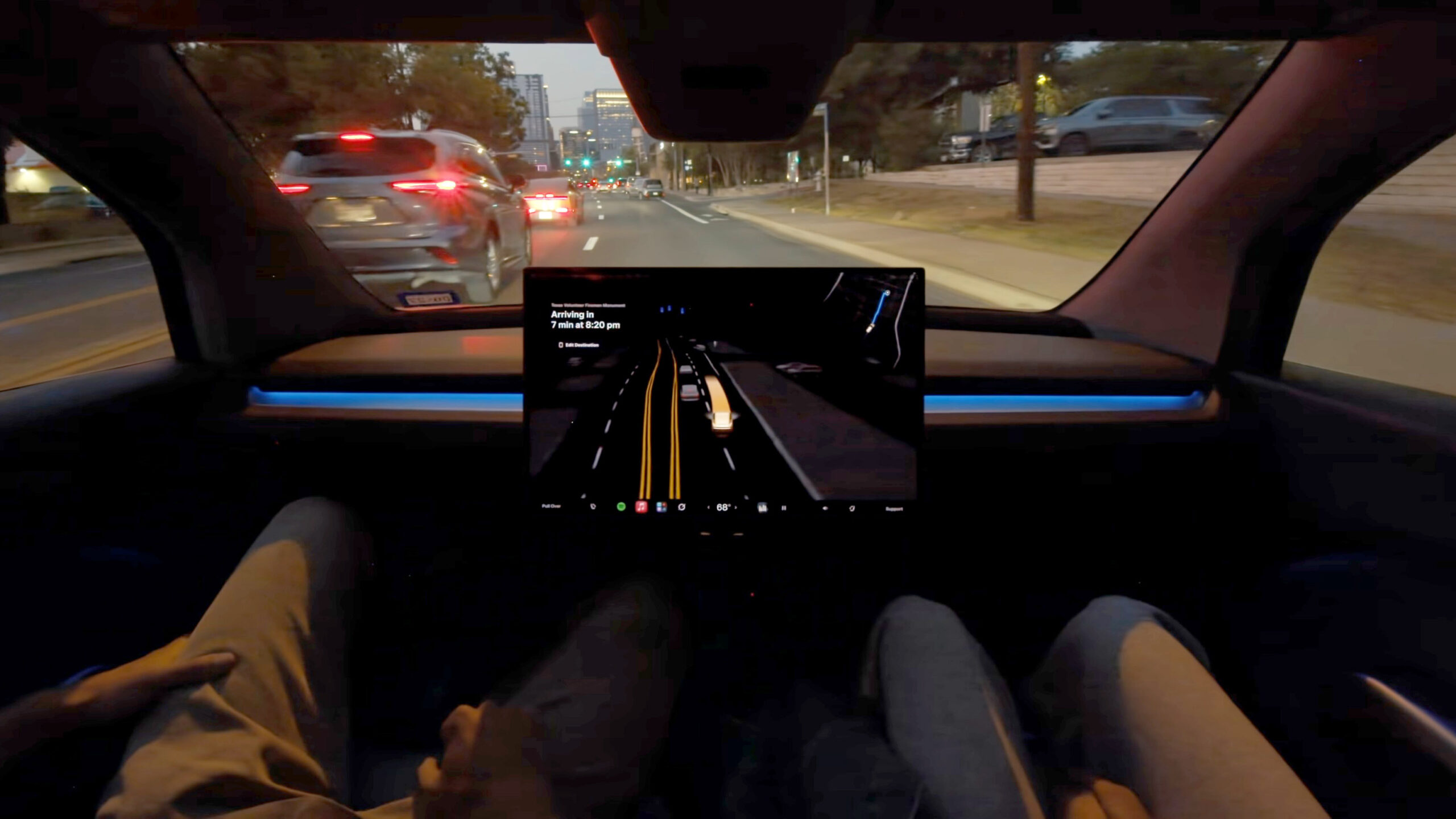 tesla offers rides