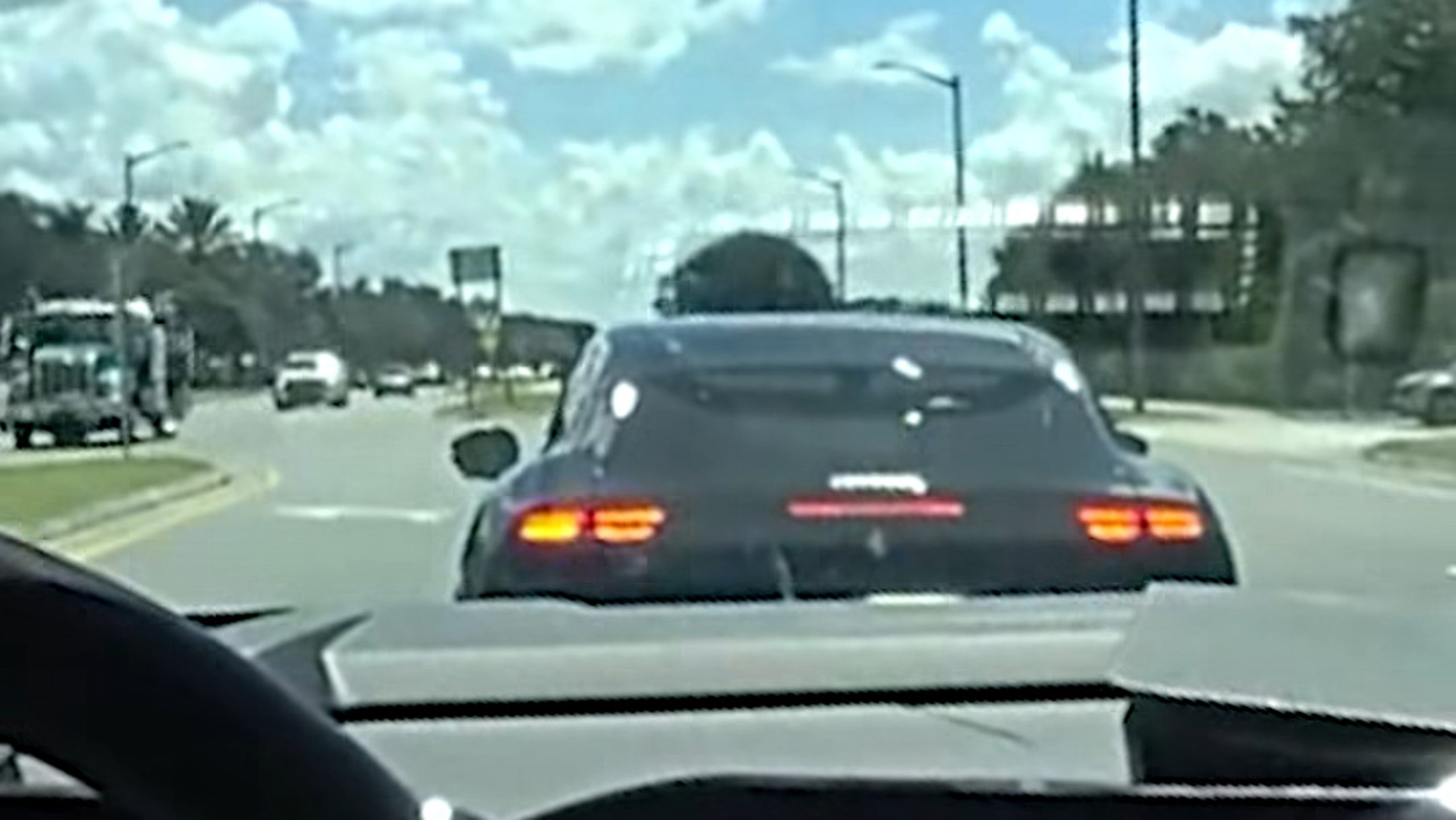 ferrari driver busted