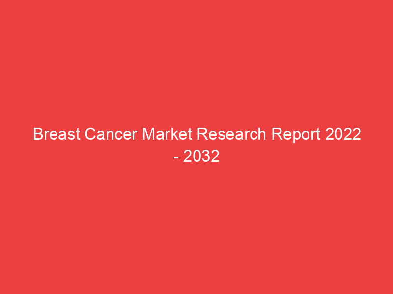 Breast Cancer Market Research Report 2022 2032 | Size, Share and Trend with RISK Analysis