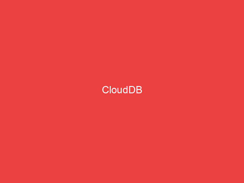 CloudDB