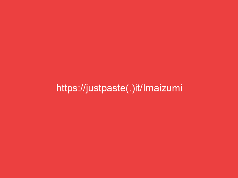 https://justpaste(.)it/Imaizumi