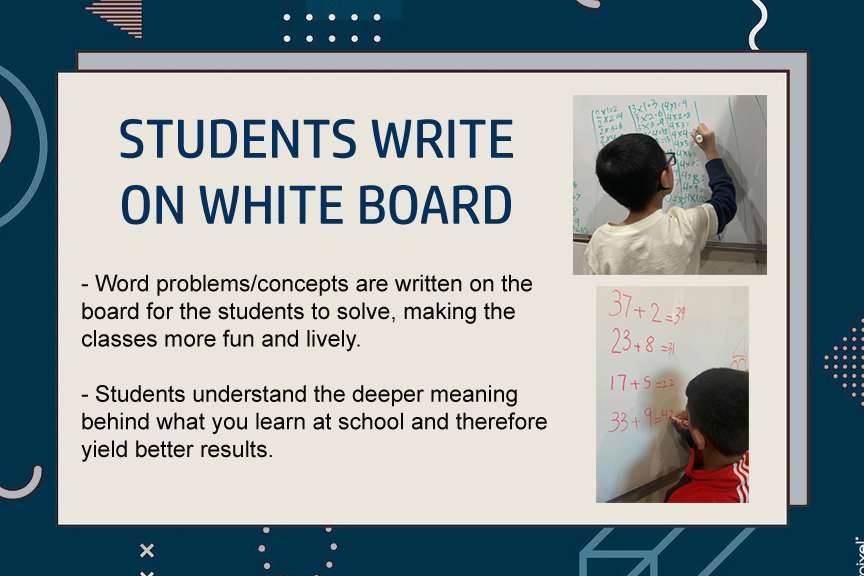 white board Murphy Learning Center
