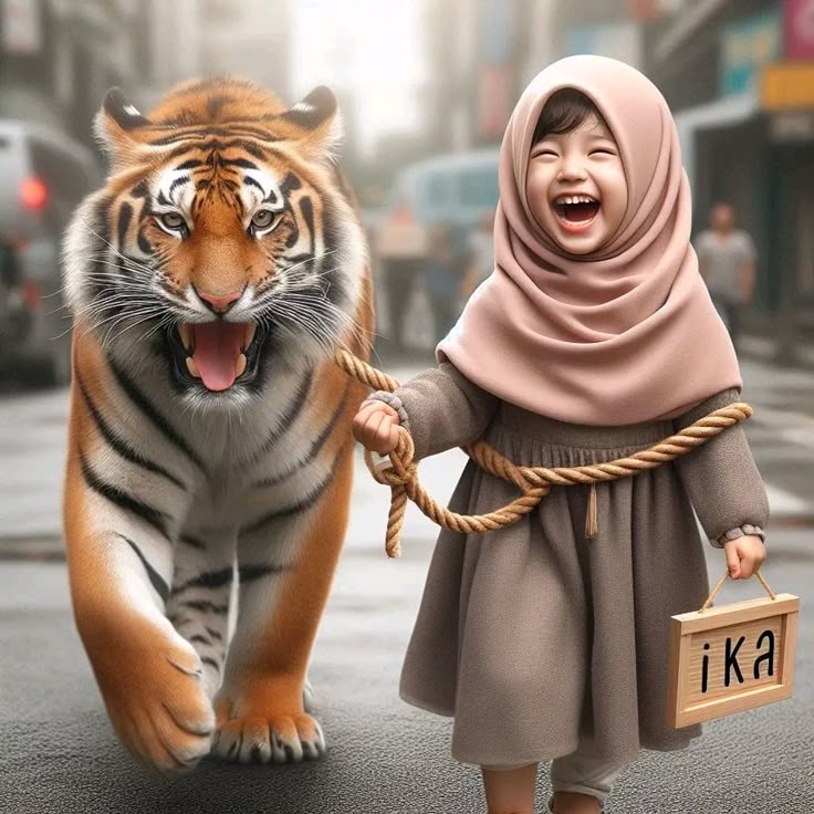 little girl, HIJAB HYPER VIRAL