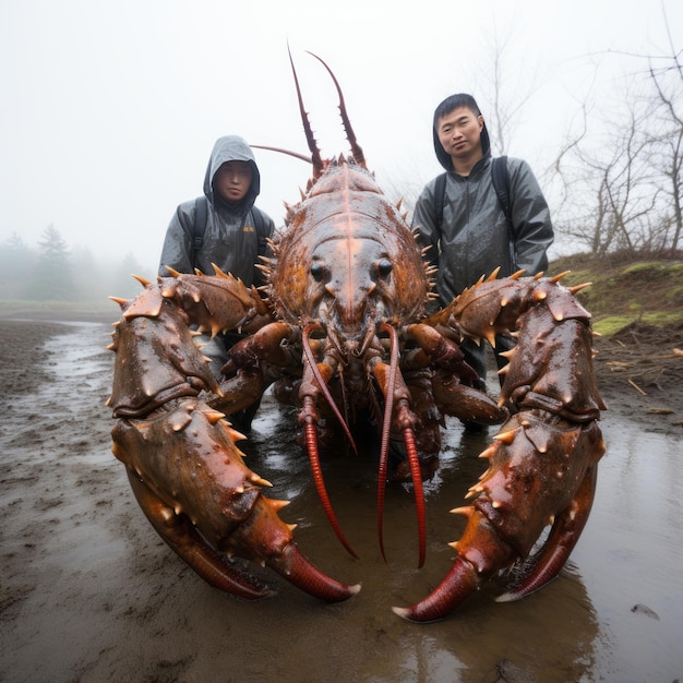 fukushima s unbelievable discovery giant lobsters becoming tame pack animals unconventional rid 1015980 15643.jpg