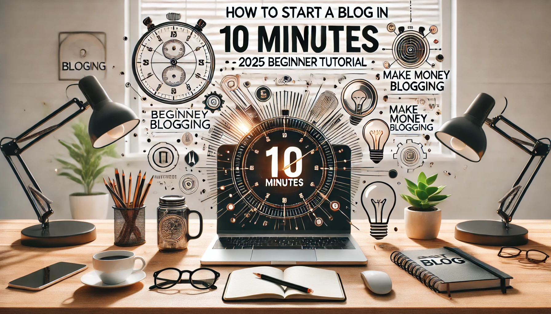 How to Start a Blog in 10 minutes – 2025 Beginner Tutorial | Make Money Blogging