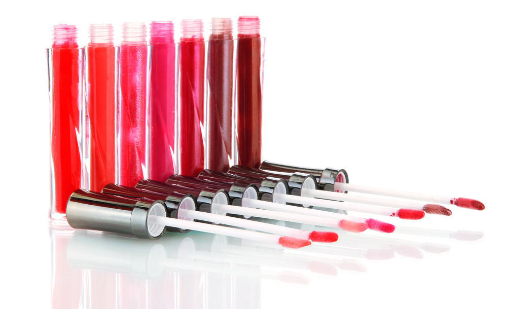 Multiple tubes of lip gloss for a lip gloss selling business.png