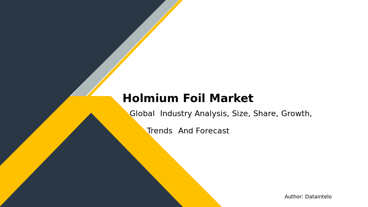 490537 Holmium Foil Report Thumbnail