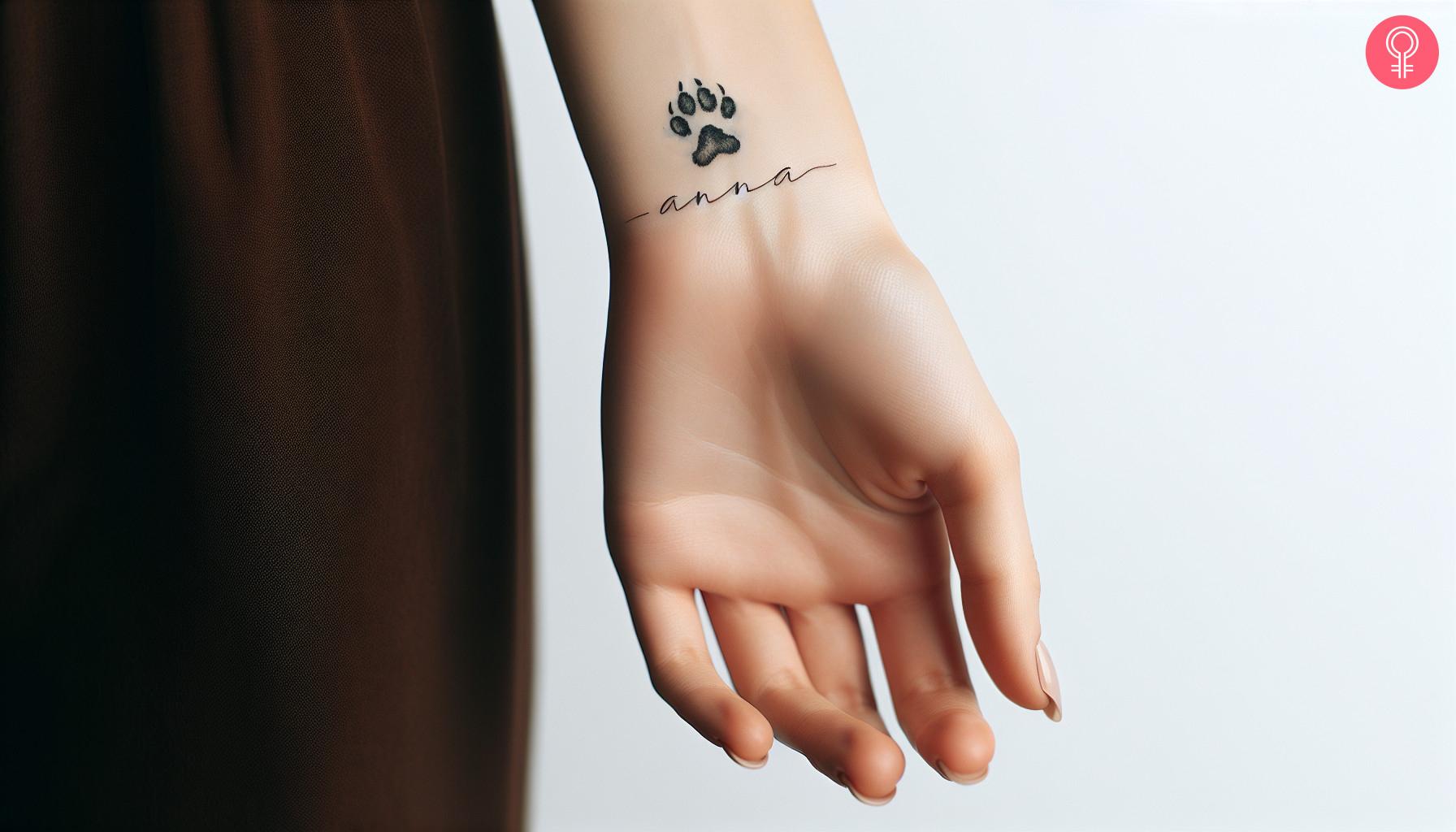A dog paw print with a name on the wrist.jpg