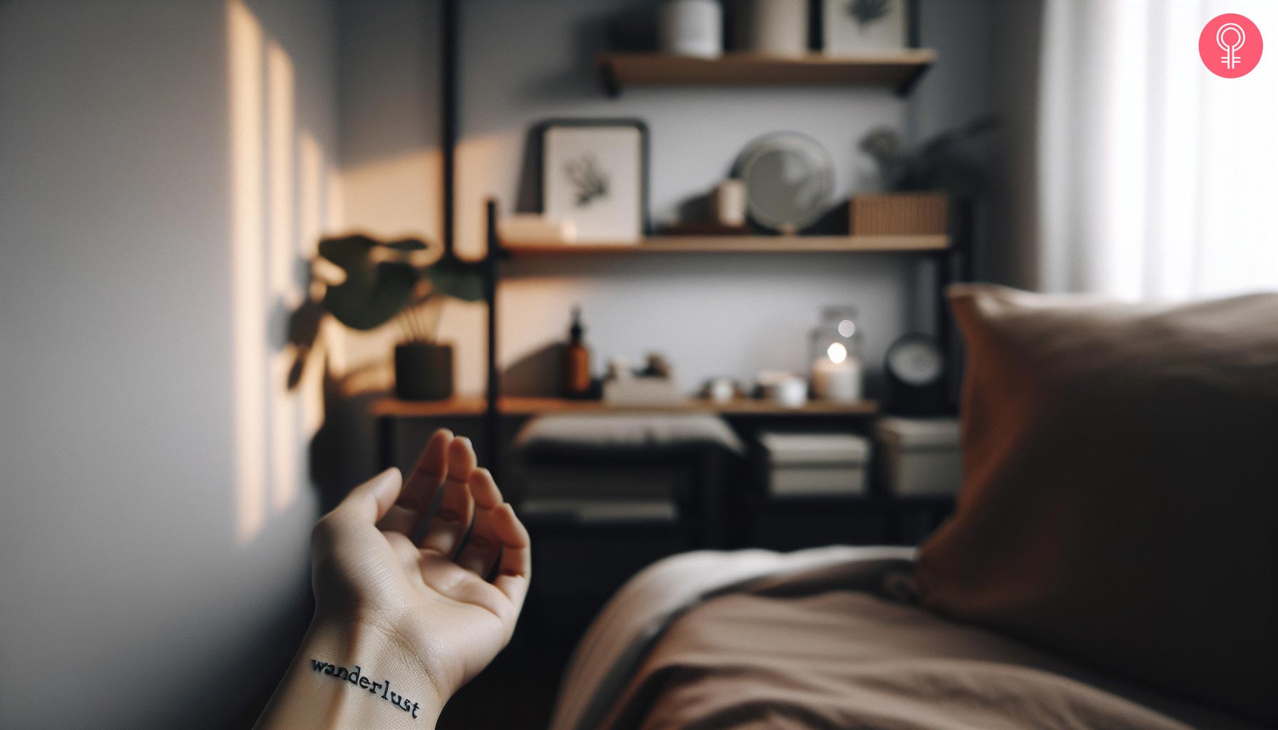 A simple script wanderlust tattoo on the wrist.jpg
