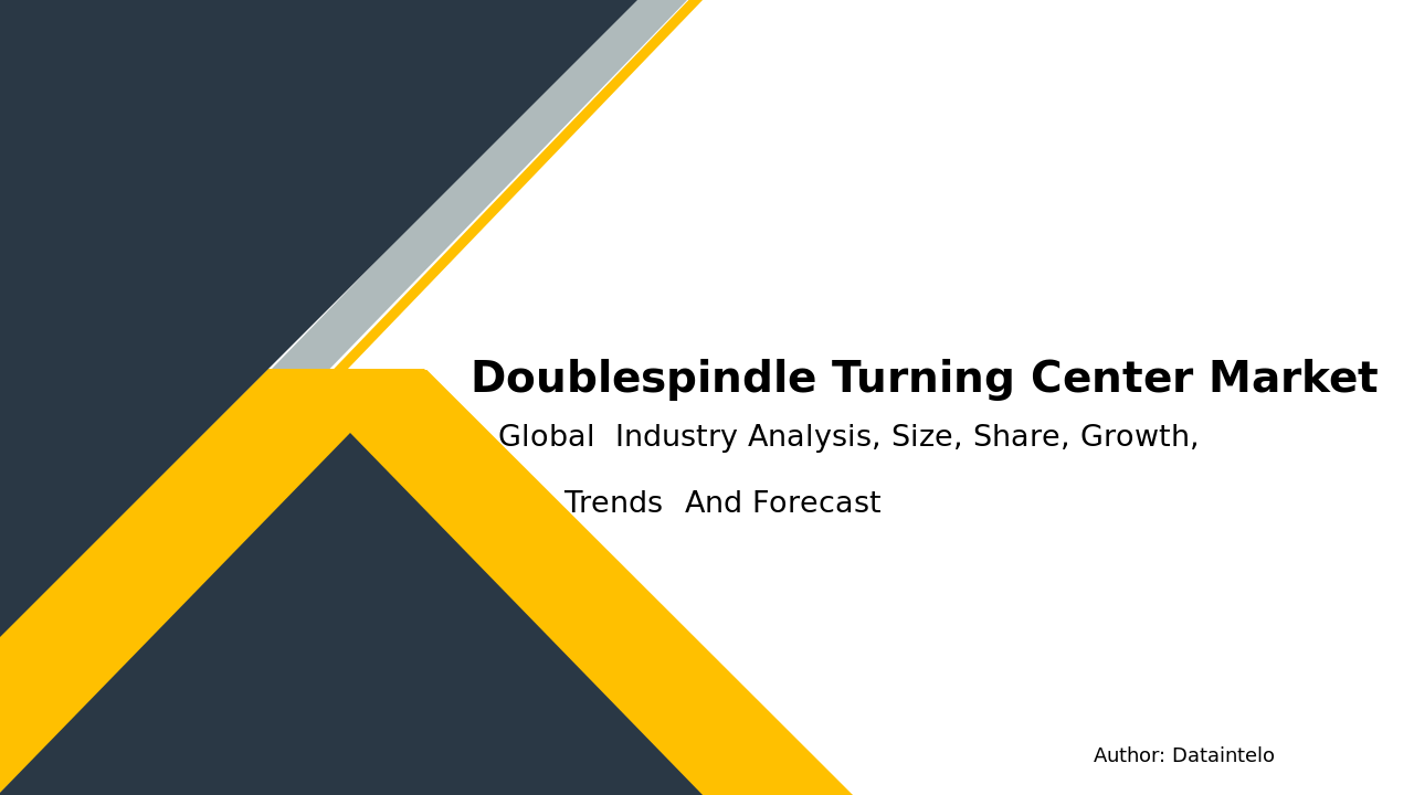 Double spindle Turning Center Market