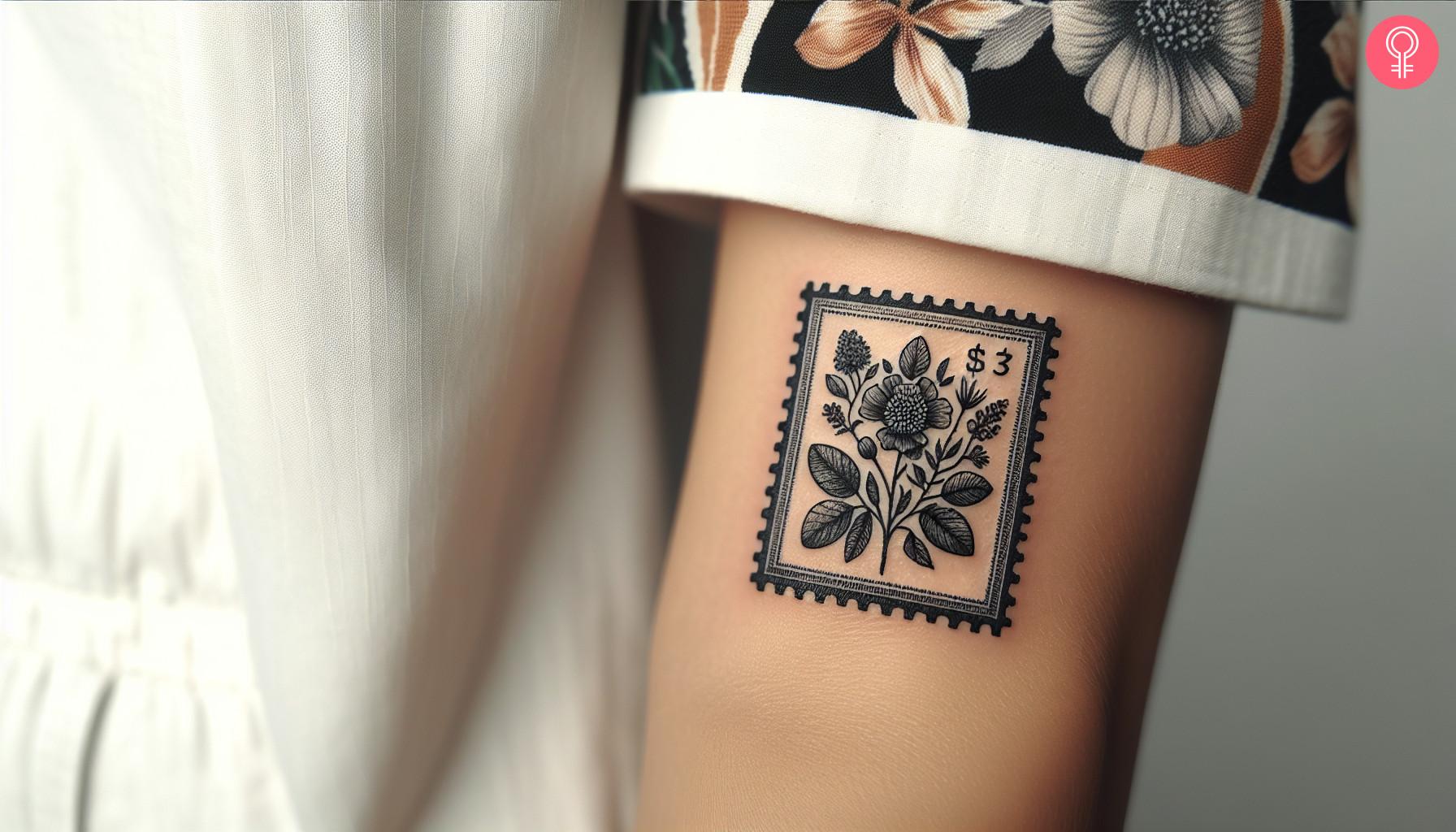 Flower Postage Stamp Tattoo.jpg