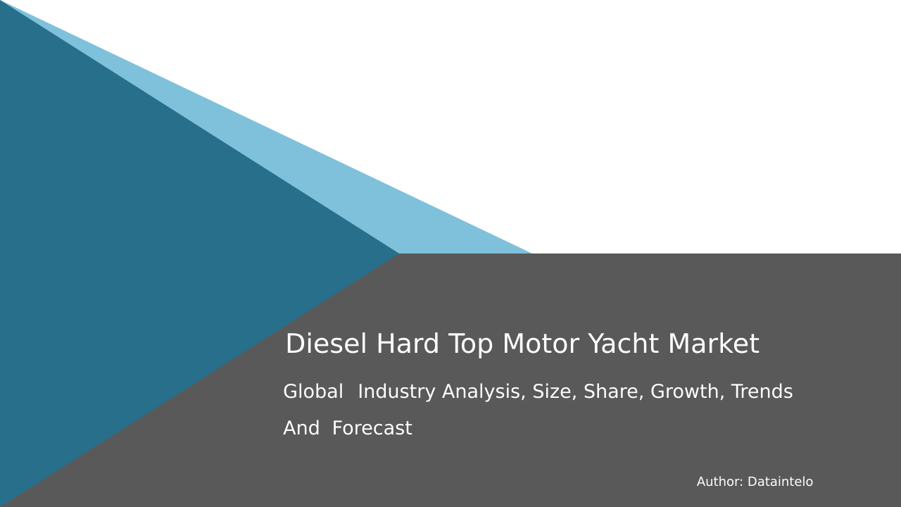 Global Diesel Hard Top Motor Yacht Report Thumbnail