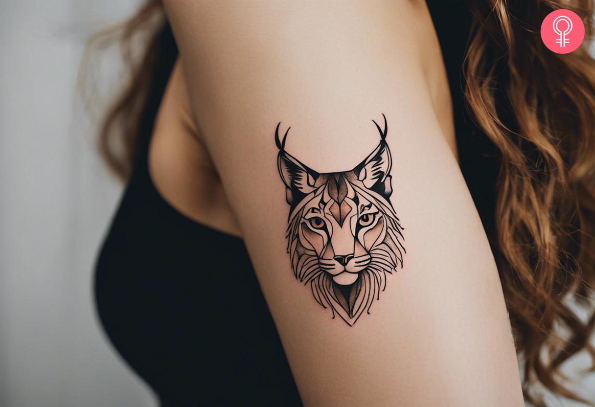 Minimalist Lynx Tattoo.jpg