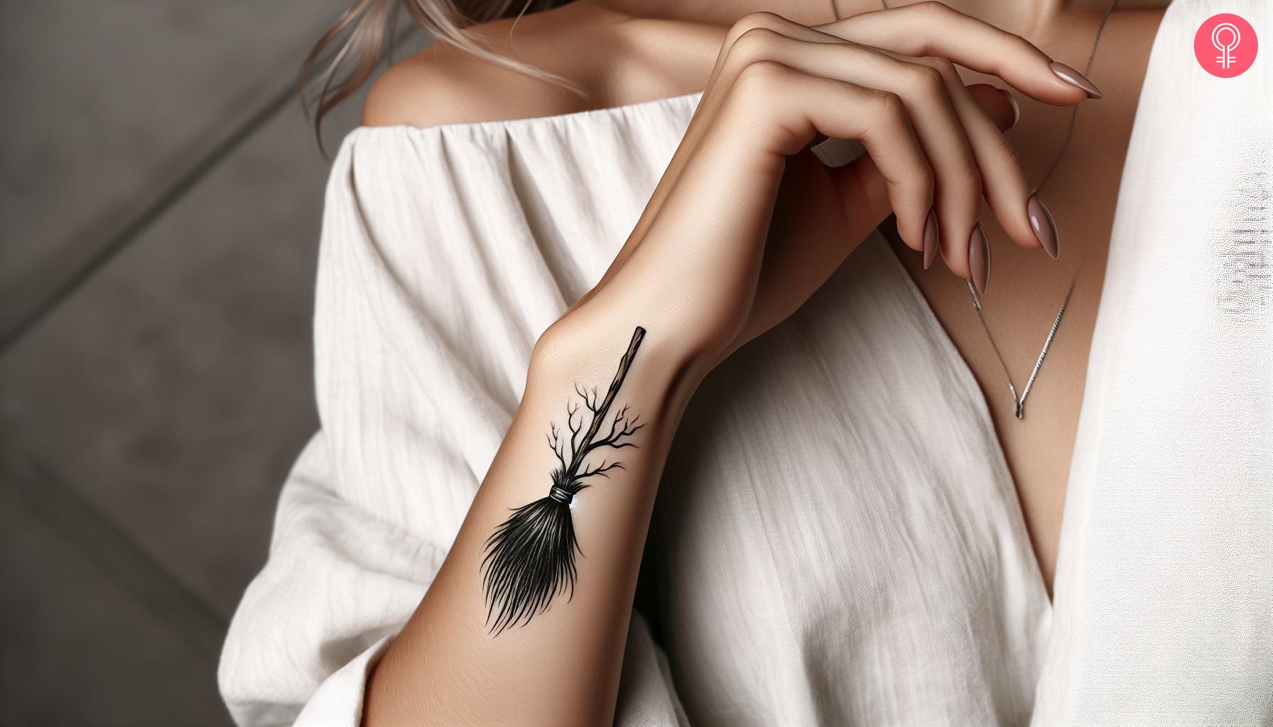 Minimalist Witch Broom Tattoo.jpg