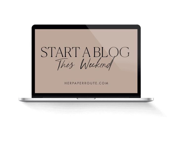 start a blog this weekend free blogging course herpaperroute.png