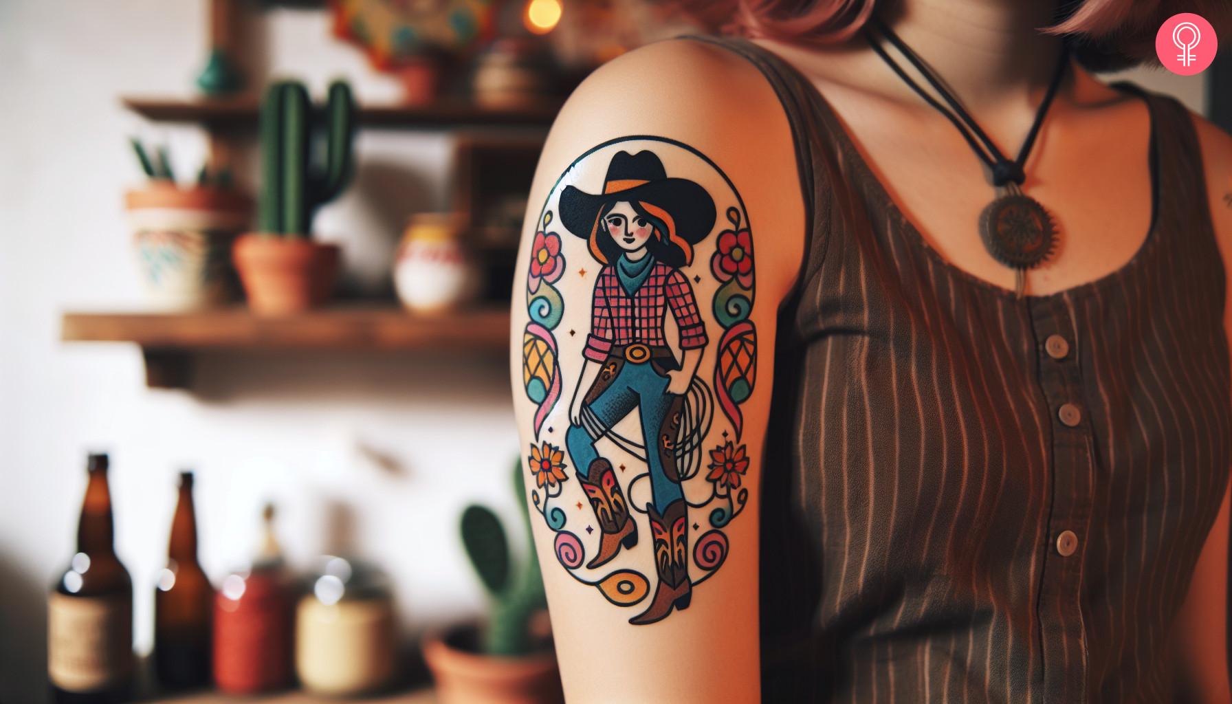 Traditional Cowgirl Tattoo.jpg