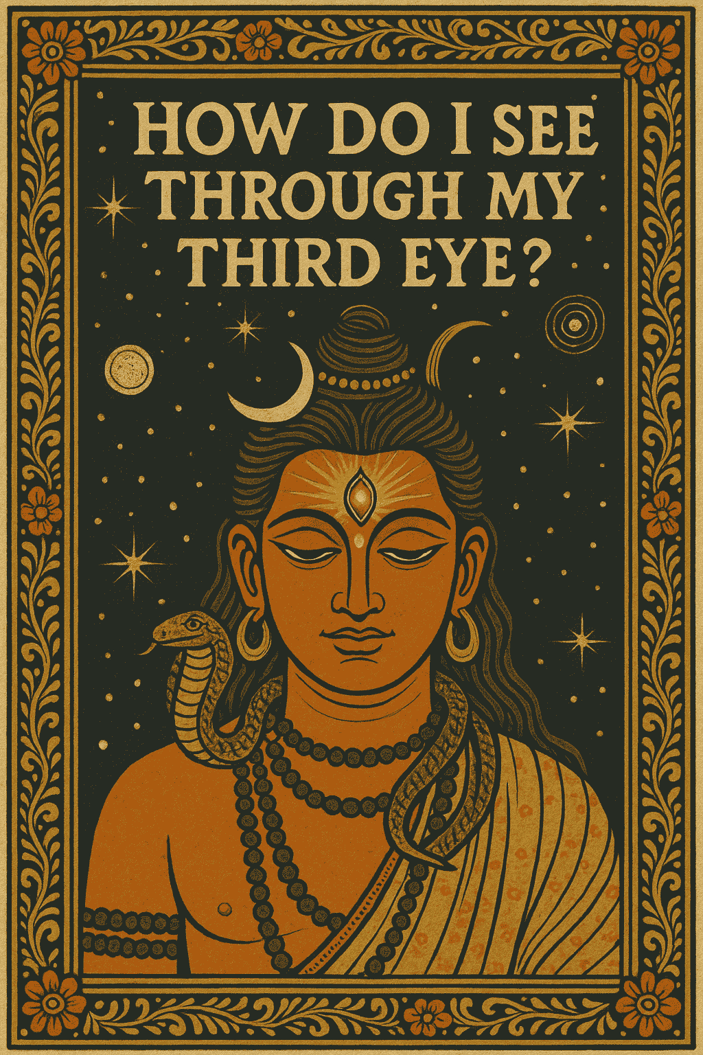 How do I see through my third eye