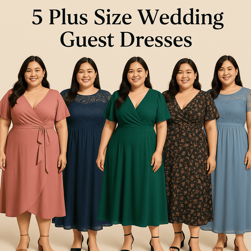 Stunning Plus Size Wedding Guest Dresses That’ll Turn Heads