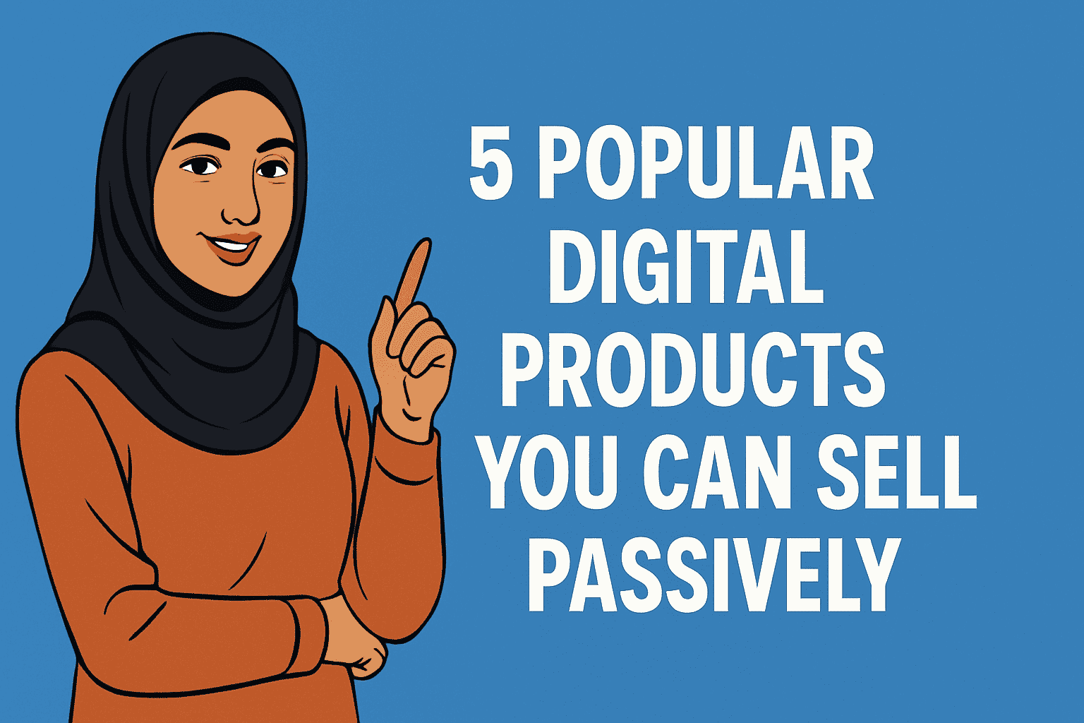 5 Popular Digital Products You Can Sell Passively