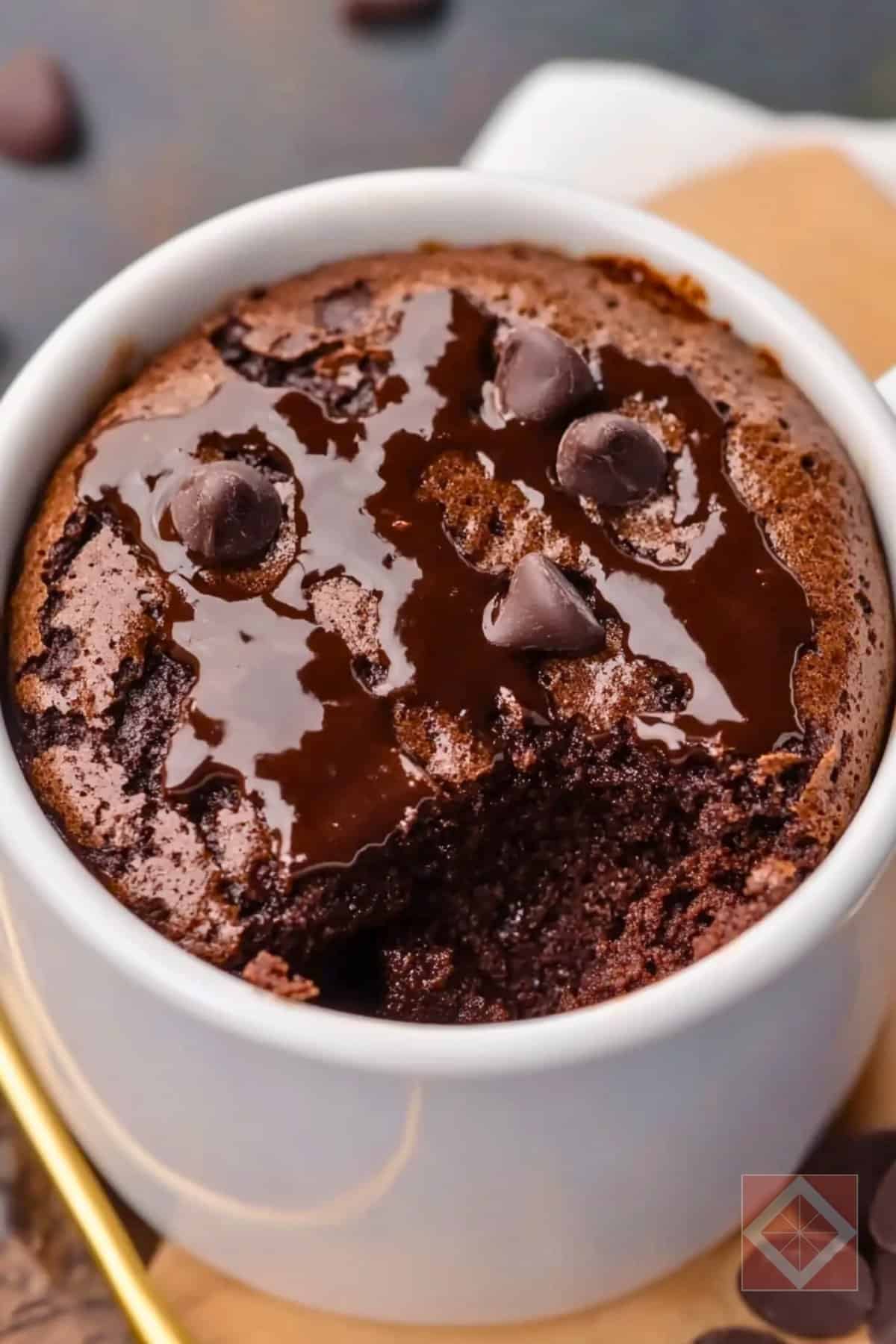 Brownie in a Mug pin 2 midia