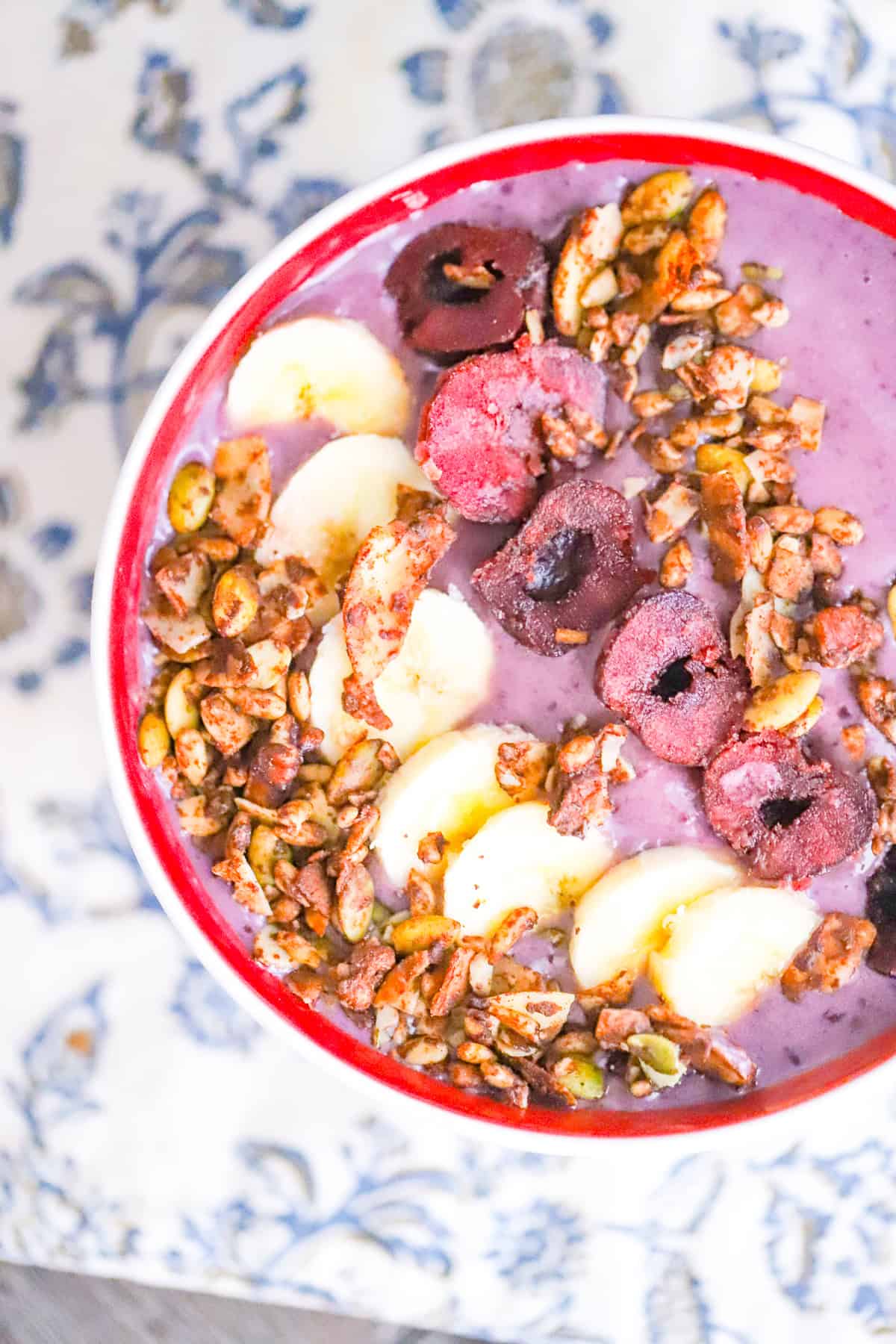 superfood cherry smoothie