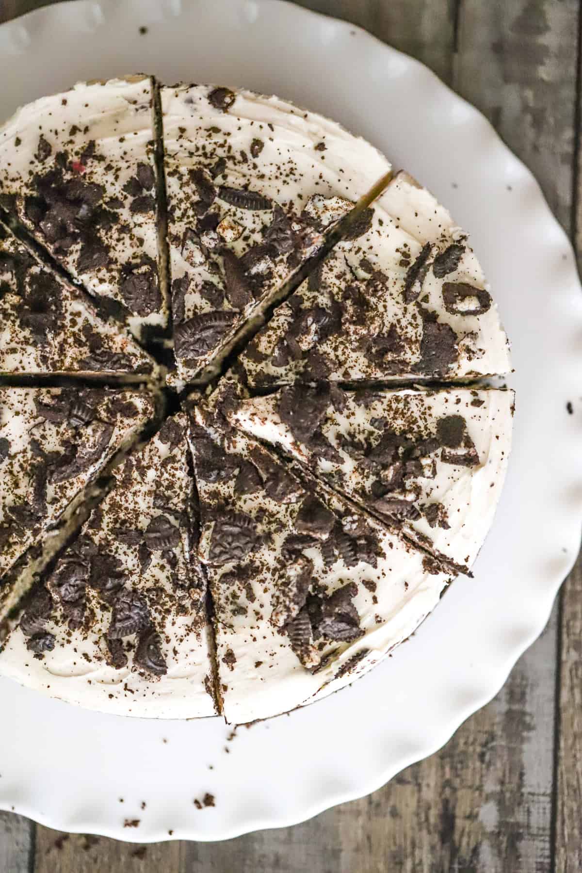 vegan oreo cheesecake