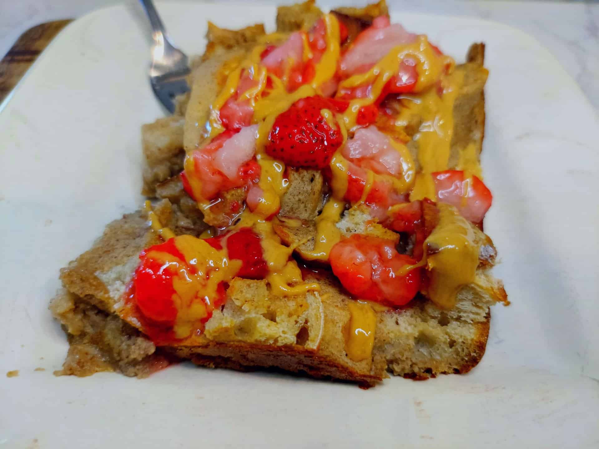 baked banana protein