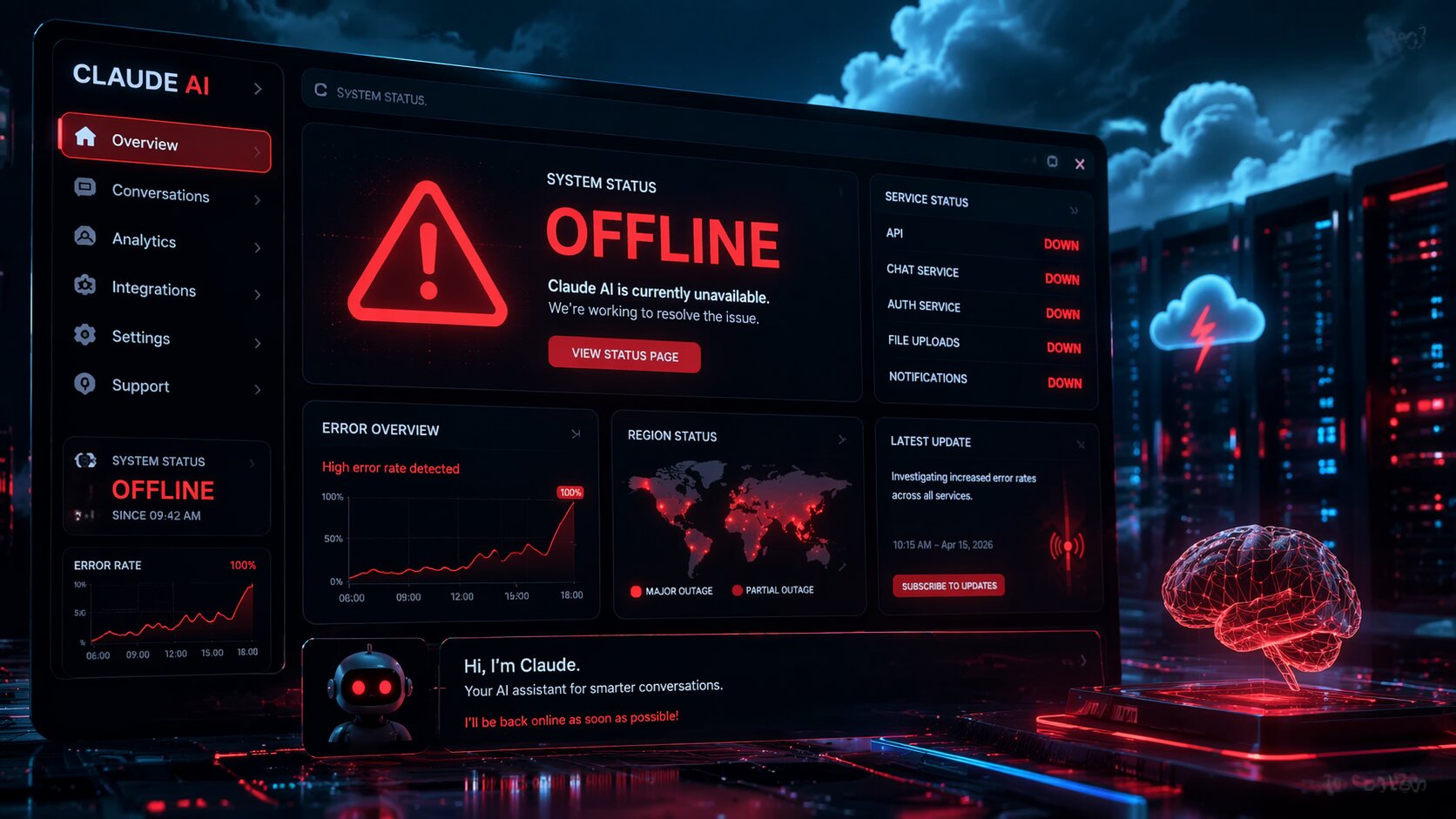 Is Claude Down? Live Status, Issues & Fixes