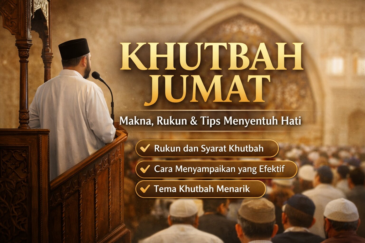 Khutbah Jumat: Makna, Rukun, dan Tips Menyampaikan Khutbah yang Menyentuh Hati