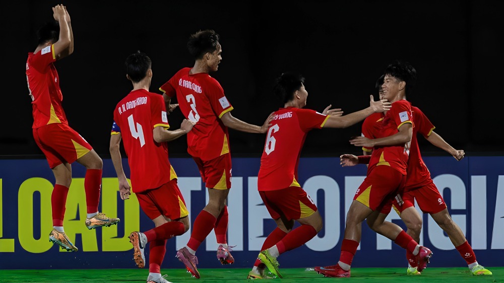U17 Viet Nam Tap Trung Cao Do Truoc Tran Tu Ket.jpg