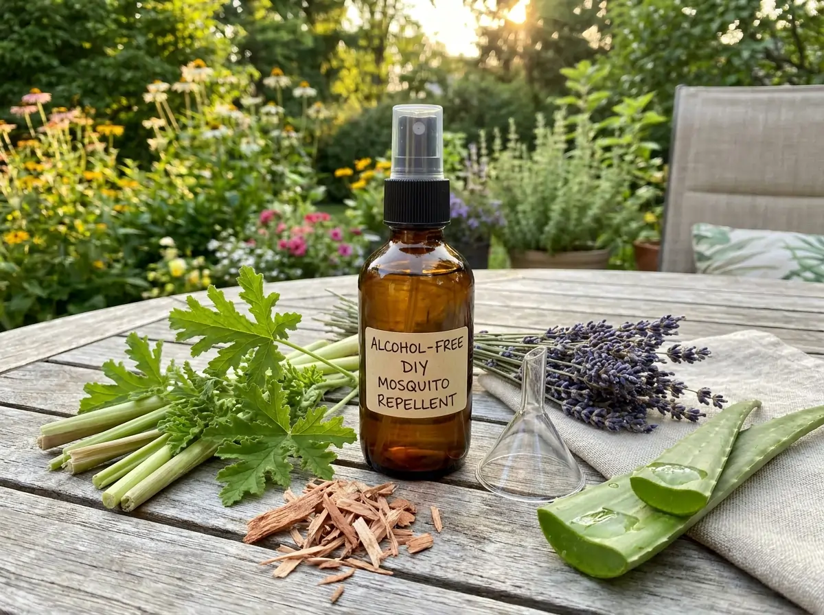 DIY Mosquito Repellent Spray with Essential Oils and Without Rubbing Alcohol 4 diy mosquito repellent