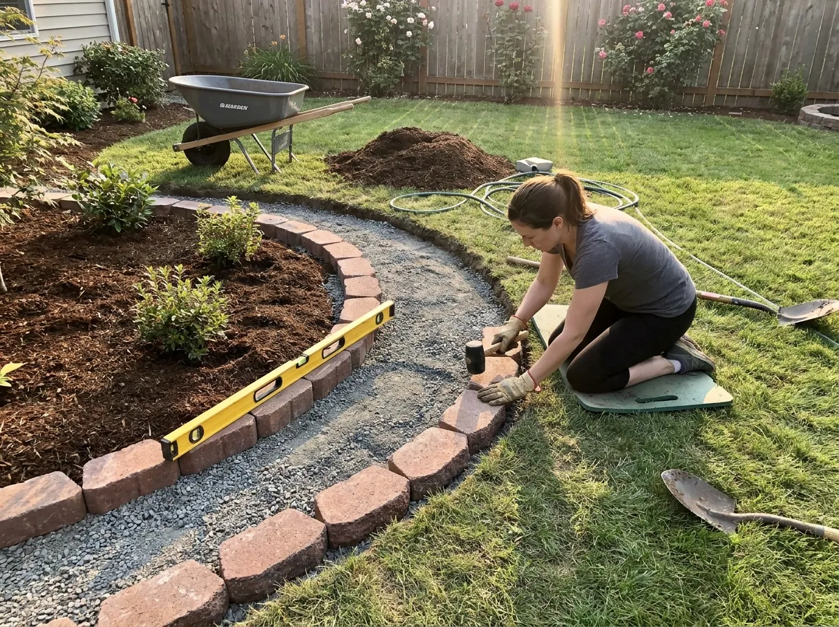 install lawn edging