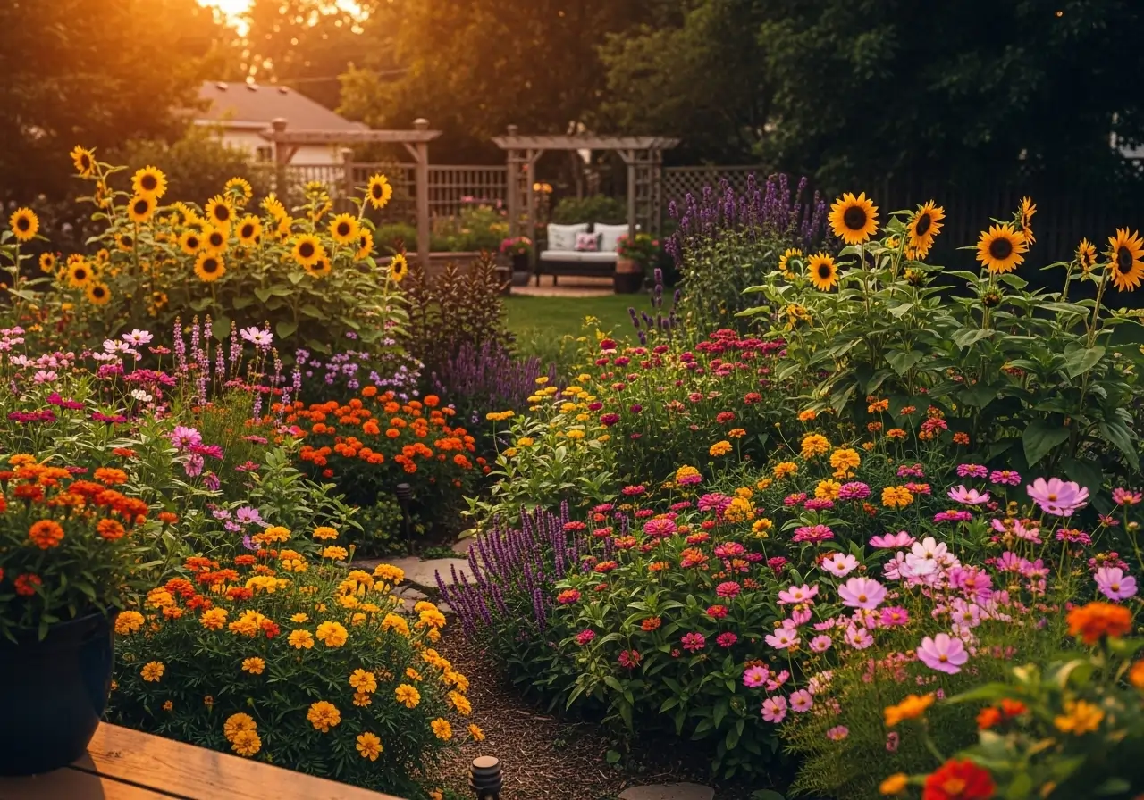 7 Backyard Flower Garden Ideas Slipping Away Before Summer Ends 2 backyard flower garden