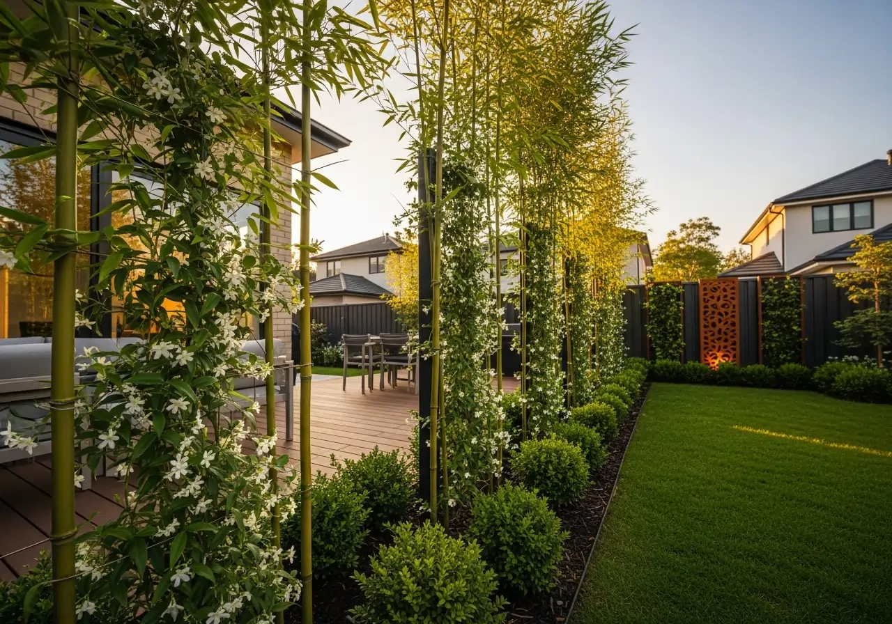 hidden privacy fence