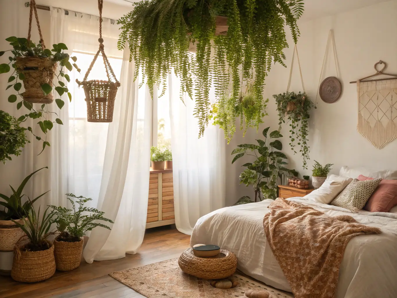 10 Hanging Plants That Make Bedrooms Feel Magical 1 hanging plants that