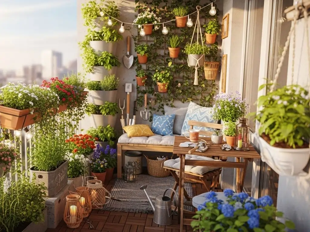 genius balcony garden