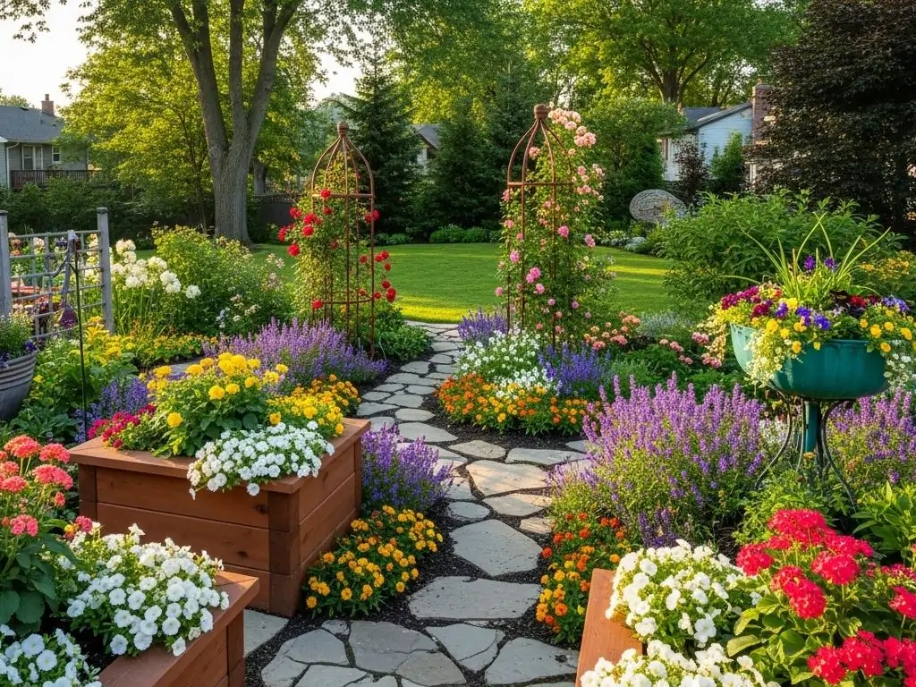 7 Creative Flower Garden Ideas You’ll Wish You Tried Sooner 1 creative flower garden