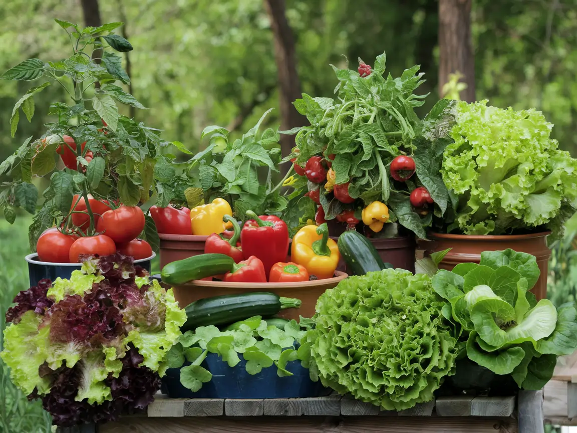 vegetables that grow