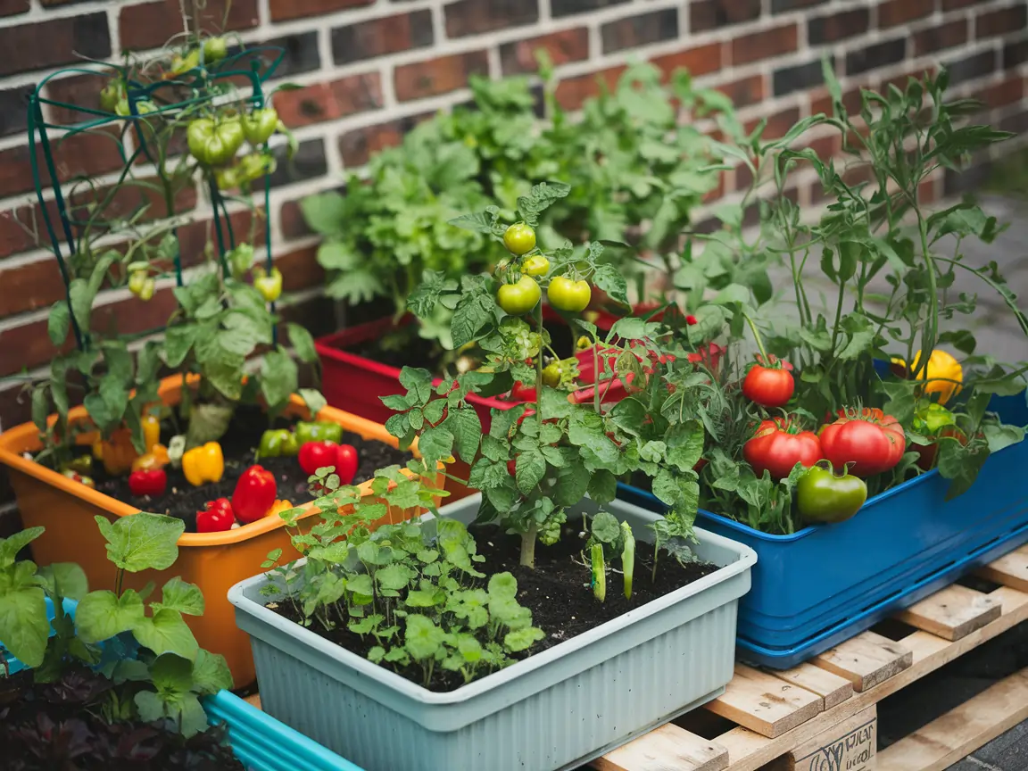 container vegetable gardening