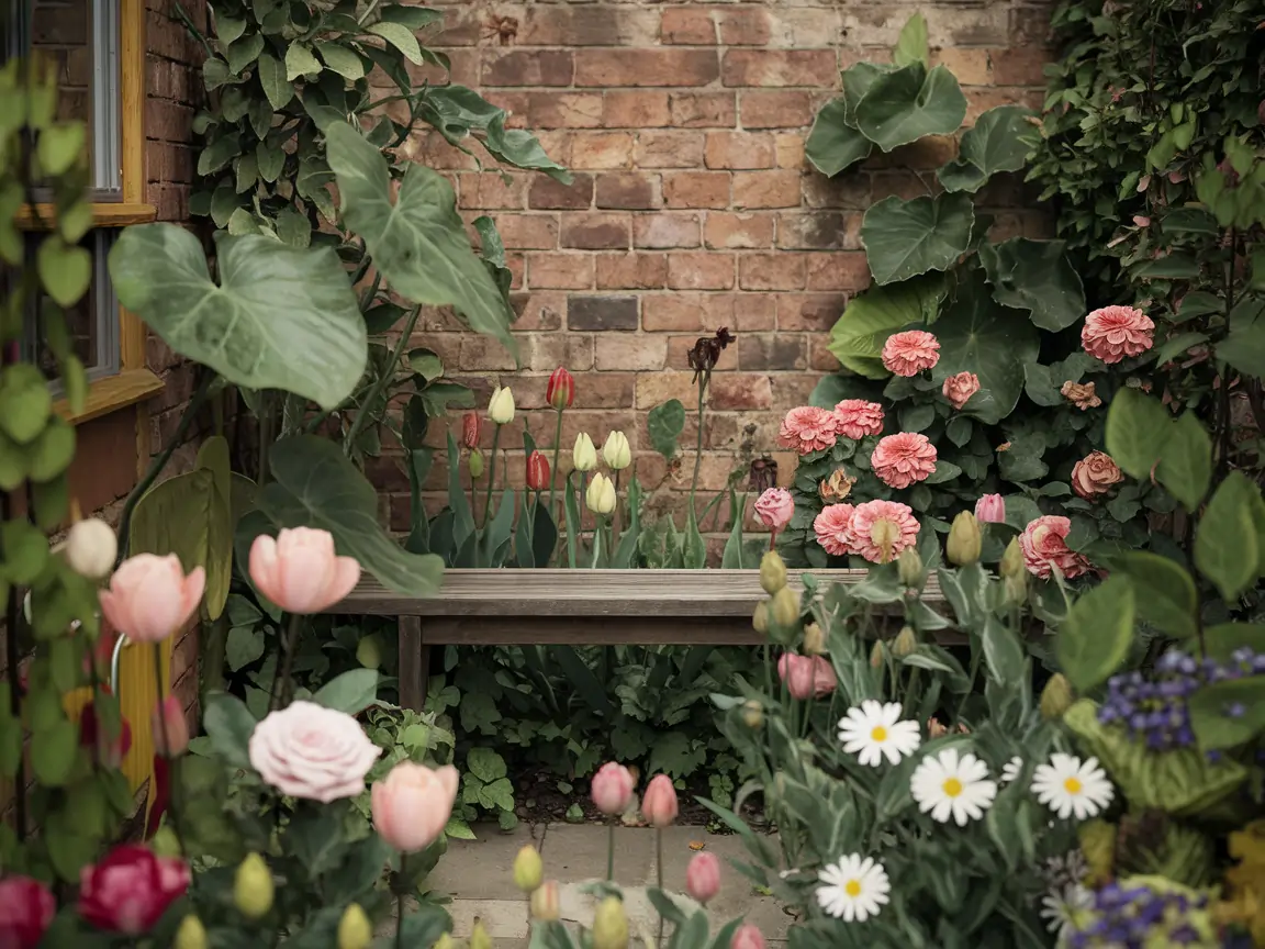 10 Cozy Small Flower Garden Area Ideas You’ll Love 4 cozy small flower
