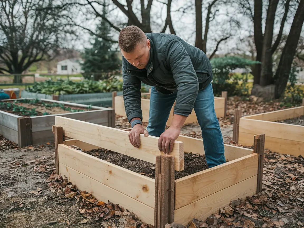 build raised garden